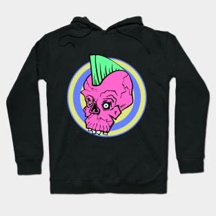 Mohawk skull Hoodie